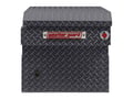 Picture of Weather Guard Saddle Box - Aluminum - Full Size Truck - Standard - Gunmetal Gray - 11.0 cu ft