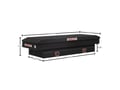 Picture of Weather Guard Saddle Box - Aluminum - Mid-Size, Truck - Standard - Textured Matte Black - 7.0 cu ft