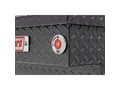 Picture of Weather Guard Saddle Box - Aluminum - Mid-Size - Gunmetal Gray - 7.0 cu ft