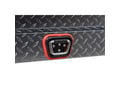 Picture of Weather Guard Saddle Box - Aluminum - Mid-Size - Gunmetal Gray - 7.0 cu ft