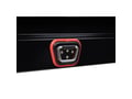 Picture of Weather Guard Saddle Box - Steel - Mid-Size - Gloss Black - 7.0 cu ft