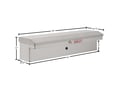 Picture of Weather Guard Lo-Side Low Profile Box - Aluminum - 56