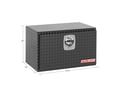 Picture of Weather Guard Under Bed Box - Aluminum - Compact - Gloss Black - 5.4 cu ft