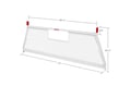 Picture of Weather Guard PROTECT-A-RAIL Headache Rack - Steel - White