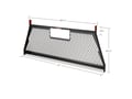 Picture of Weather Guard PROTECT-A-RAIL Headache Rack - Steel - Black