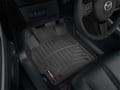 Picture of WeatherTech FloorLiners - Black - Front - 2 Piece