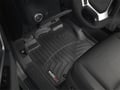 Picture of WeatherTech FloorLiners - Black - Front - 2 Piece