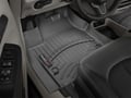 Picture of WeatherTech FloorLiners - Black - Front - 2 Piece