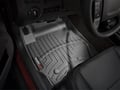 Picture of WeatherTech FloorLiners - Black - Front - 2 Piece