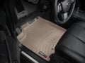 Picture of WeatherTech FloorLiners - Tan - Front - 2 Piece