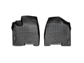 Picture of WeatherTech FloorLiners - Black - Front - 2 Piece