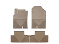 Picture of WeatherTech Front & Rear All-Weather Floor Mats - Tan