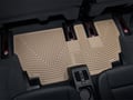 Picture of WeatherTech All-Weather Floor Mats - 3rd Row - Tan