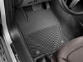 Picture of WeatherTech All-Weather Floor Mats - Black - Front