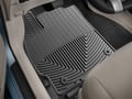 Picture of WeatherTech All-Weather Floor Mats - Front - Black