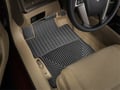 Picture of WeatherTech All-Weather Floor Mats - Front - Black