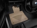 Picture of WeatherTech All-Weather Floor Mats - Front - Tan
