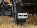 Picture of Truck Hardware Gatorback RAM Text Mud Flaps - Set of 4 - 2025-2026 RAM 2500/3500 with OE Flares