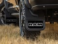 Picture of Truck Hardware Gatorback Black Wrap RAM Text Mud Flaps - Set of 4 - 2025-2026 RAM 2500/3500 with OE Flares