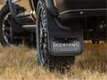 Picture of Truck Hardware Gatorback Black Wrap REBEL Text Mud Flaps - Set of 4 - 2025-2026 RAM 2500/3500 with OE Flares