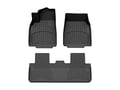 Picture of WeatherTech FloorLiners HP - 1st & 2nd Row - Black