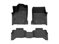Picture of WeatherTech FloorLiners HP - 1st & 2nd Row - Black