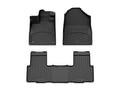 Picture of WeatherTech FloorLiners HP - 1st & 2nd Row - Black