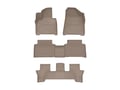 Picture of WeatherTech FloorLiners HP - Complete Set (1st, 2nd, & 3rd Row) - Tan