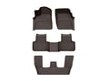 Picture of WeatherTech FloorLiners HP - Complete Set (1st, 2nd, & 3rd Row) - Cocoa