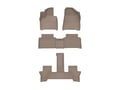 Picture of WeatherTech FloorLiners HP - Complete Set (1st, 2nd, & 3rd Row) - Tan