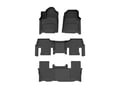 Picture of WeatherTech FloorLiners HP - Complete Set (1st, 2nd, & 3rd Row) - Black