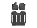 Picture of WeatherTech FloorLiners HP - Complete Set (1st Row, 1-Piece 2nd/3rd Row) - Black