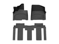 Picture of WeatherTech FloorLiners HP - Complete Set (1st Row, 1-Piece 2nd/3rd Row) - Black