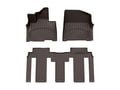 Picture of WeatherTech FloorLiners HP - Complete Set (1st Row, 1-Piece 2nd/3rd Row) - Cocoa
