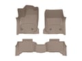 Picture of WeatherTech FloorLiners HP - 1st & 2nd Row - Tan