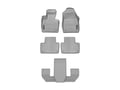 Picture of WeatherTech Front, Rear & 3rd Row FloorLiners - Grey