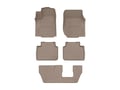 Picture of WeatherTech Front, Rear & 3rd Row FloorLiners HP - Tan