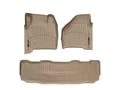 Picture of WeatherTech Front & Rear FloorLiners - Tan