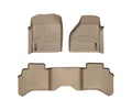 Picture of WeatherTech Front & Rear FloorLiners - Tan