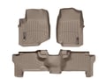 Picture of WeatherTech FloorLiners - Tan - Front & Rear