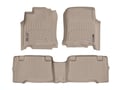 Picture of WeatherTech Front & Rear FloorLiners - Tan