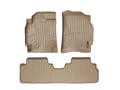 Picture of WeatherTech Front & Rear FloorLiners - Tan