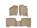 Picture of WeatherTech Front & Rear FloorLiners - Tan