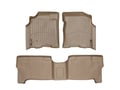 Picture of WeatherTech Front & Rear FloorLiners - Tan
