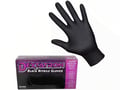 Picture of Hi-Tech Dextatron Black Nitrile Gloves - Large