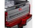 Picture of Putco Ford Lettering - Ford Super Duty Letters (Stamped/ Black Platinum) Tailgate/Rear