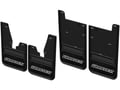 Picture of Truck Hardware Gatorback Black Wrap Warlock Mud Flaps - Set of 4 - Fits 2019-2026 RAM 2500/3500
