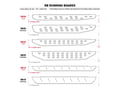 Picture of Go Rhino RB10 Running Board Kit - Protective Bedliner Coating & 2 Pairs of Drop Steps