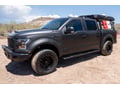 Picture of Raptor Slide Track Oval Running Boards - 5 in. - Black Textured - Rocker Panel Mount - Regular Cab