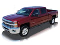 Picture of Raptor OE Style Curved Oval Step Tube - Black E-Coated - 4 in. - Rocker Panel Mount - Extended Cab